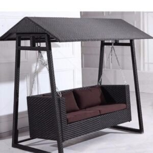 Outdoor saving double seater with stand cushion waterproof bunai vehicle Ratan PVC GSTIN19CMNPA8303H1Z0