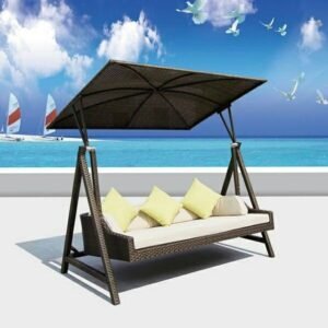 Outdoor garden saving chair bunai PVC Ratan vikar frame iron GSTIN19CMNPA8303H1Z0